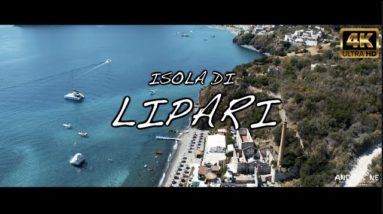 ISOLA DI LIPARI ☀️ EOLIE 🏝SICILIA 🎥 CINEMATIC DRONE 4K